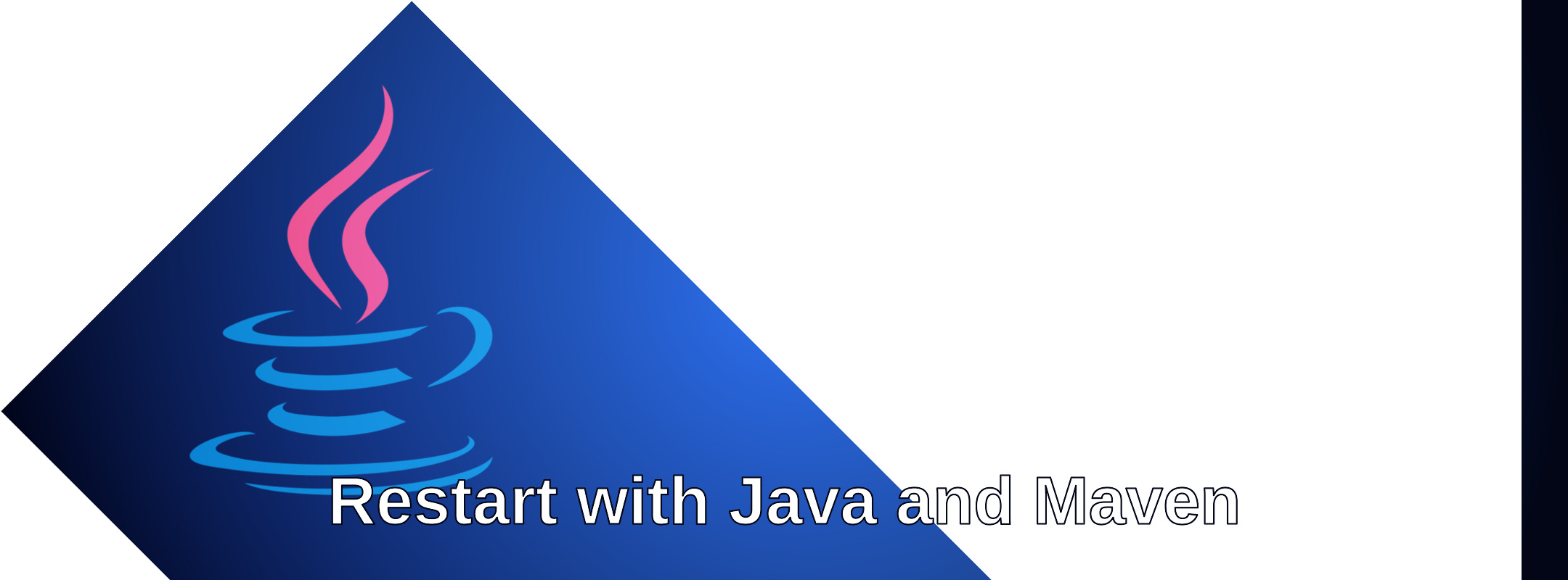 Restart with Java and Maven